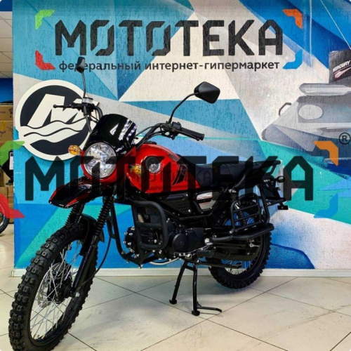 Мопед Мотомир COLT SCRAMBLER красный фото 12