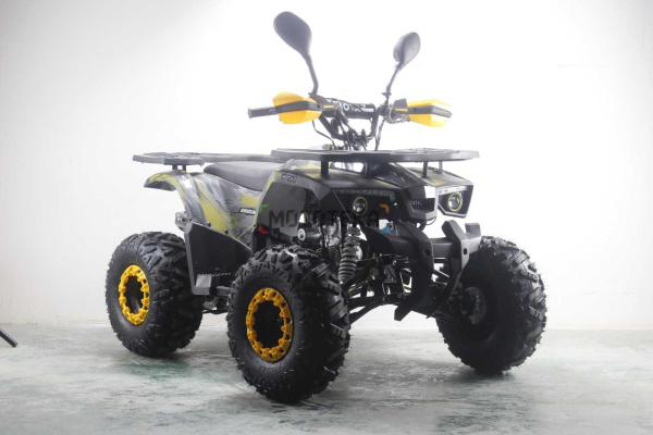Квадроцикл детский MOTAX (Мотакс) ATV Grizlik Premium 125 жёлтый камуфляж (машинокомплект) | Мототека