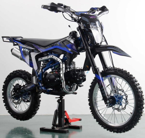 Питбайк Racer (Рейсер) TRX 125E синий | Мототека