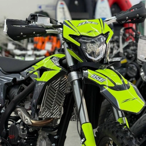 Мотоцикл кроссовый / эндуро BSE (БСЕ) Z7 Yellow Neon (ZS174MN-5A) фото 32