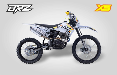 Мотоцикл кроссовый / эндуро BRZ (БРЗ) X5 250 21/18 с ПТС - купить с доставкой, по выгодной цене в интернет-магазине Мототека