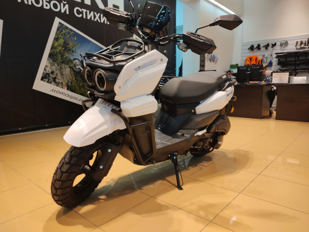 Скутер TMBK TANK 50 (150) White - купить с доставкой, по выгодной цене в интернет-магазине Мототека