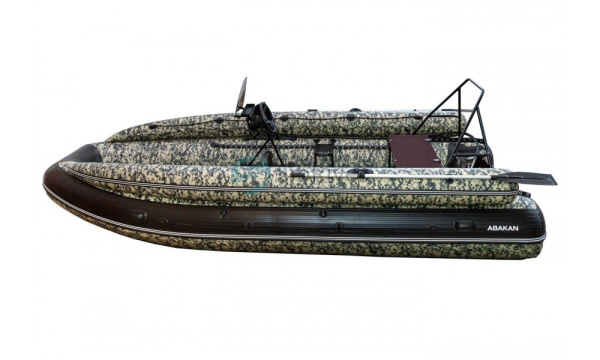 Лодка ПВХ SibRiver (Сибривер) Abakan (Абакан) - 480 JET EXTREME КМФ | Мототека
