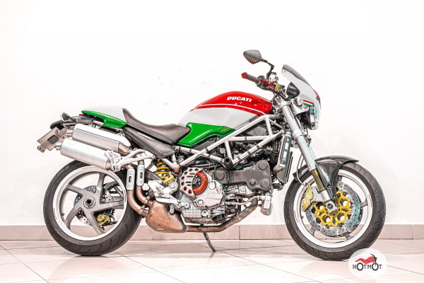 Мотоцикл DUCATI Monster S4 2004, Красный пробег 39577 с ПТС | Мототека