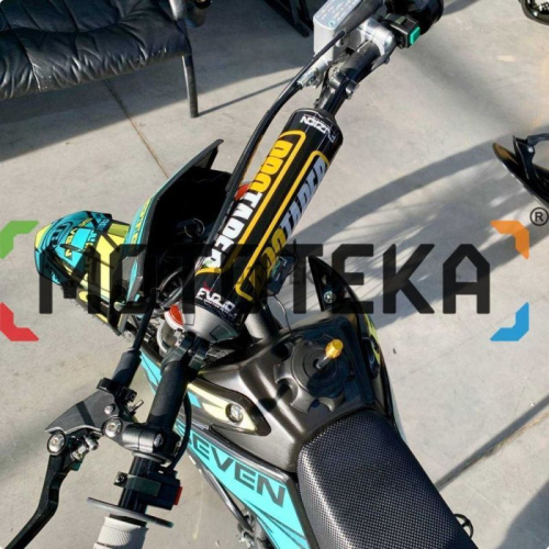 Питбайк Regulmoto (Регулмото) SEVEN 49cc (125) чёрный/жёлтый/синий фото 11