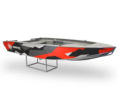 Лодка ПНД Navix (Навикс) R43 без консоли, румпельная фото 2