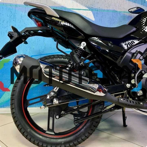 Мотоцикл кроссовый / эндуро Regulmoto (Регулмото) SK 200 - 9 чёрный с ПТС фото 14