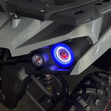 Квадроцикл GLADIATOR (Гладиатор) F200 LUX серый с ПСМ - купить с доставкой, цены в интернет-магазине Мототека