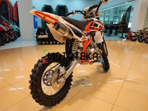 Питбайк KAYO (Кайо) BASIC K125EM 17/14 KRZ (механ. сцепл., эл. стартер 2024 г.) фото 13 Питбайк KAYO (Кайо) BASIC K125EM 17/14 KRZ (механ. сцепл., эл. стартер 2024 г.) фото 13