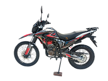 Мотоцикл кроссовый / эндуро Regulmoto (Регулмото) TE 4 valve oil чёрный/красный с ПТС