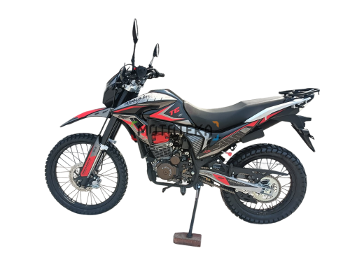 Мотоцикл кроссовый / эндуро Regulmoto (Регулмото) TE 4 valve oil чёрный/красный с ПТС Мотоцикл кроссовый / эндуро Regulmoto (Регулмото) TE 4 valve oil чёрный/красный с ПТС