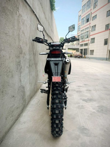 Мотоцикл кроссовый / эндуро BSE (БСЕ) Z1 Y Gliter Black (035) с ПТС фото 5