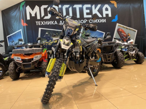 Мотоцикл кроссовый / эндуро Regulmoto (Регулмото) LEGEND 300 чёрный/жёлтый с ПТС фото 2