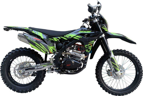 Мотоцикл кроссовый / эндуро BSE (БСЕ) Z5 Neon Black (120)