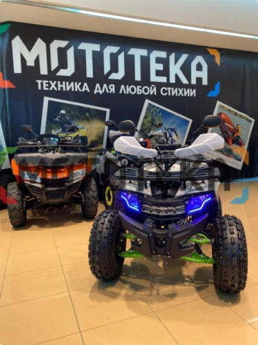 Квадроцикл детский R - MOTO (Р - Мото) Lion 125 A lite белый (машинокомплект) фото 16