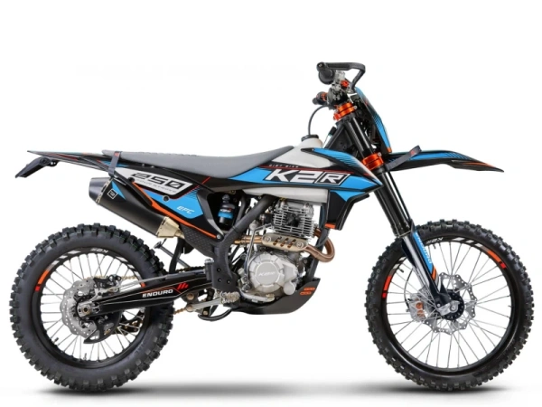Мотоцикл кроссовый / эндуро K2R 250 EFC - Blue/Black 2023 | Мототека
