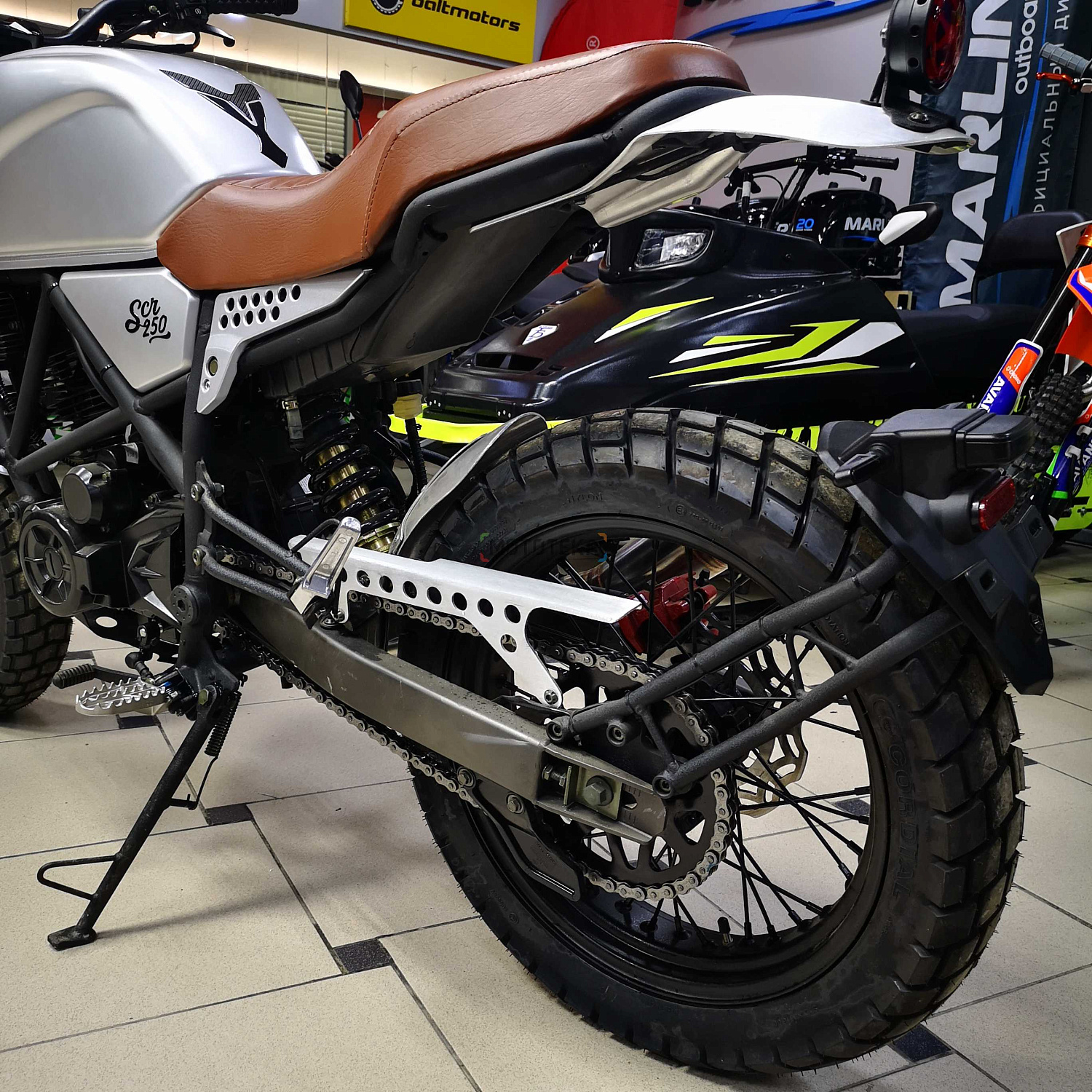 Мотоцикл дорожный Minsk (Минск) SCR 250 SILVER M1NSK с ПТС