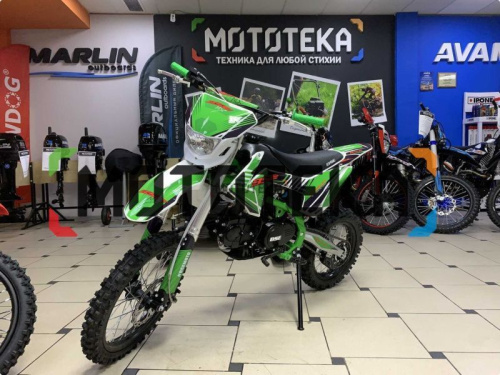 Питбайк BSE (БСЕ) MX125 17/14 Racing Green фото 2