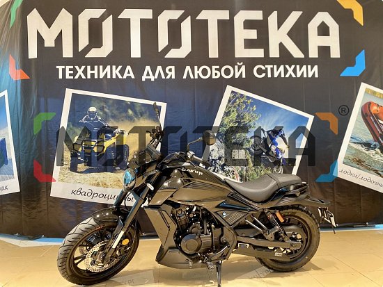 Мини-обзор на мотоцикл чоппер / круизер Dayun (Даюн) DY500 - 6F чёрный с ПТС