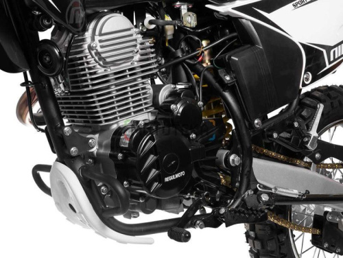 Мотоцикл кроссовый / эндуро Regulmoto (Регулмото) Sport-003 (CB-250F) чёрный с ПТС фото 10