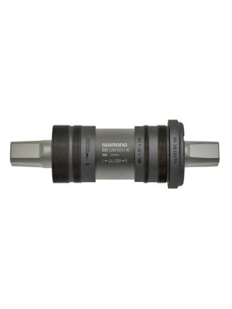 Каретка-картридж Shimano (Шимано) UN101 под квадрат размер 68/122.5(LL123) без болтов ABBUN101B23X