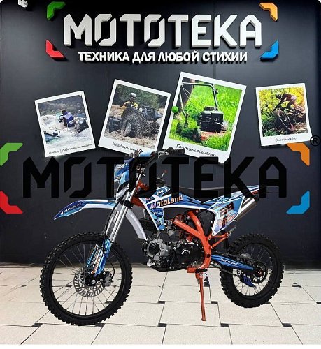 Сезон 2025! Питбайк MotoLand (Мотолэнд) SX 140 E 19/16