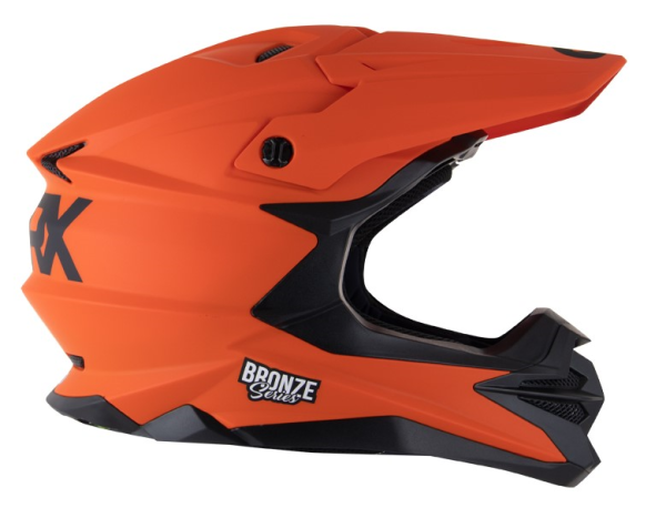 Шлем мото эндуро Sparx (Спаркс) Fenix (JK6803) оранжевый матовый XS