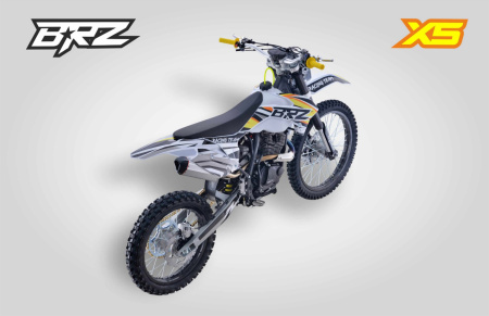 Мотоцикл кроссовый / эндуро BRZ (БРЗ) X5 250 21/18 с ПТС - купить с доставкой, по выгодной цене в интернет-магазине Мототека