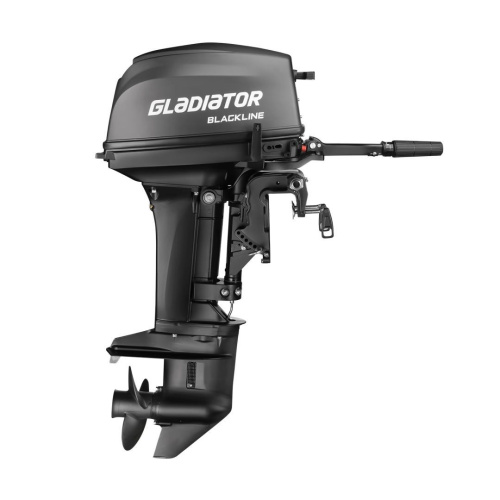 Лодочный мотор Gladiator (Гладиатор) G 9.9 PRO FHS BLACKLINE фото 5
