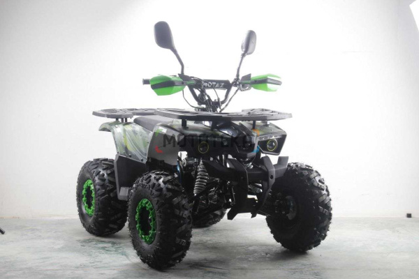 Квадроцикл детский MOTAX (Мотакс) ATV Grizlik Premium 125 зелёный камуфляж (машинокомплект) | Мототека