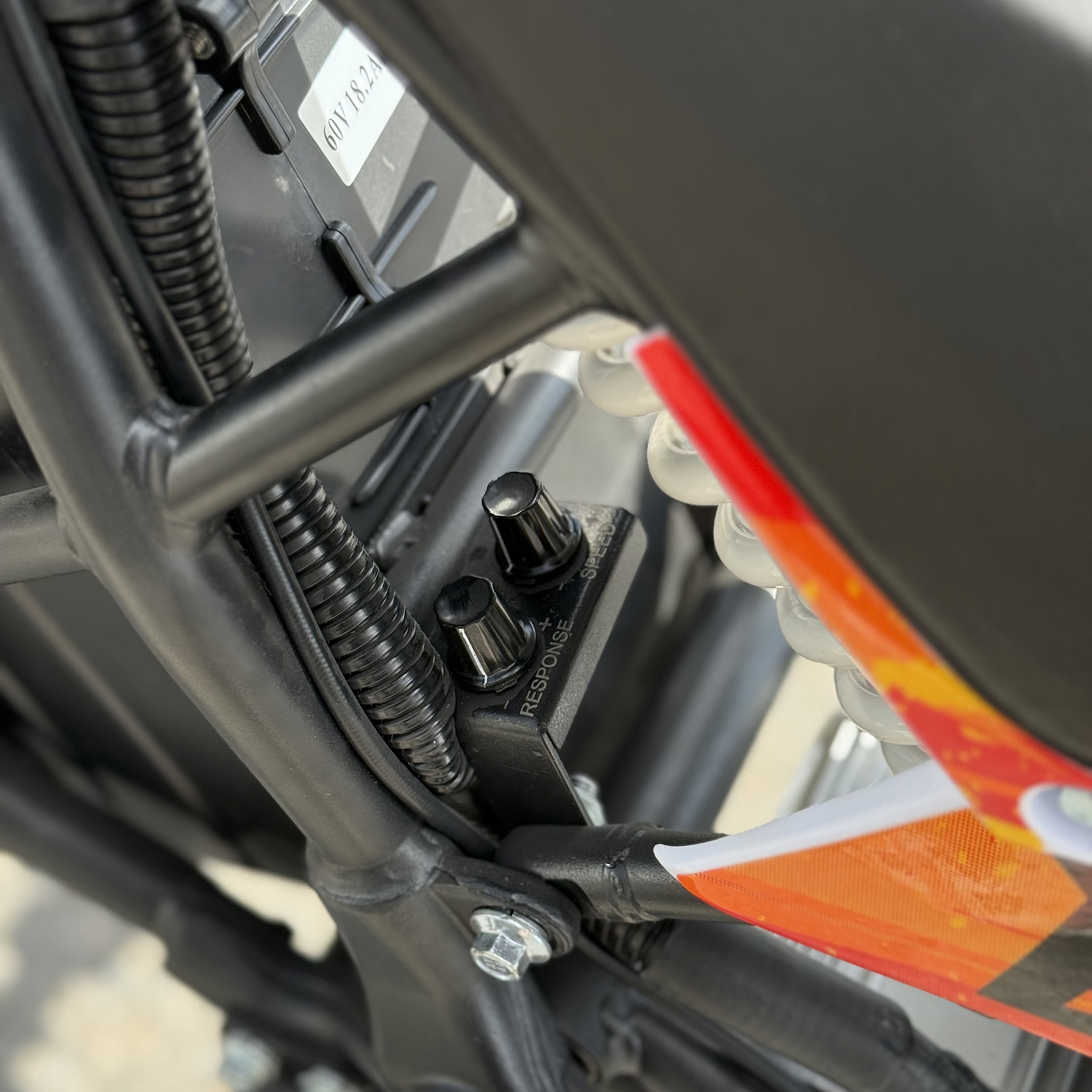 Техника в наличии! Электропитбайк FXMOTO (ФХМото) E1 оранжевый