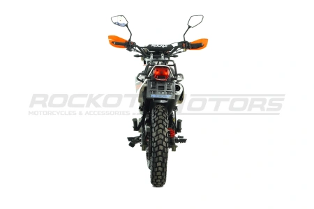 Мотоцикл кроссовый / эндуро ROCKOT (Рокот) ZR250 (белый/красный. 21/18. ЭПТС) - купить с доставкой, по выгодной цене в интернет-магазине Мототека