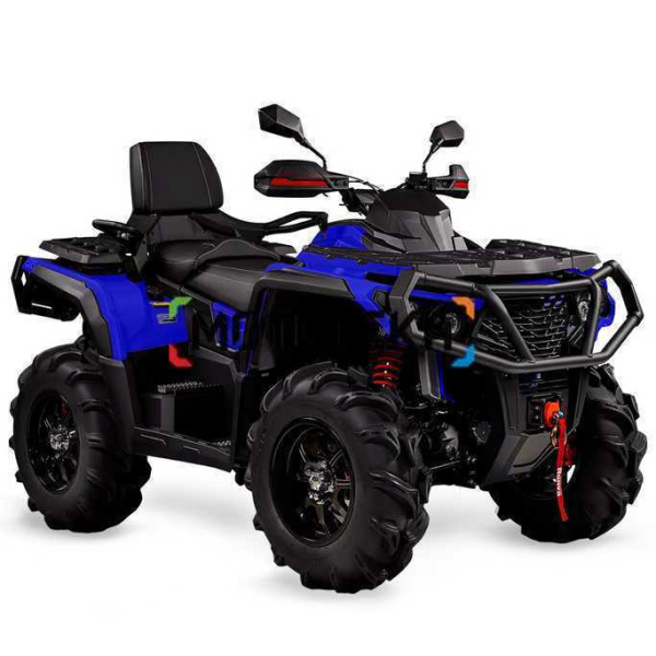 Квадроцикл AODES (Аодес) Pathcross ATV650L PRO EPS LCD двухместный синий с ПСМ | Мототека