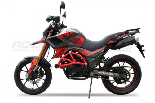 Мотоцикл дорожный ROCKOT (Рокот) HOUND (Хаунд) OFFROAD 250 LUX (красный) фото 7