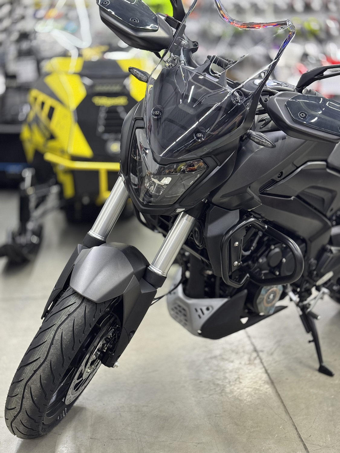 Мотоцикл дорожный BAJAJ (Баджадж) Dominar 400UG Touring чёрный с ПТС