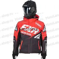 Куртка для снегохода FXR Yamaha Boost №5 black-red (текстиль) (M)