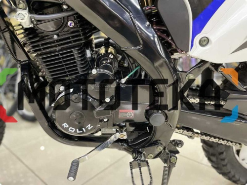 Мотоцикл кроссовый / эндуро ROLIZ (Ролиз) SPORT - 004 ZS172FMM-6 250 синий с ПТС фото 12