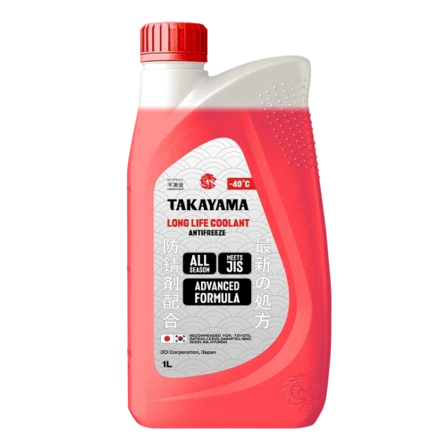 Антифриз TAKAYAMA Long Life Coolant Red (-40)   1л (12шт/уп)