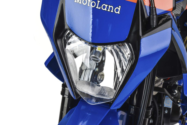 Питбайк MotoLand (Мотолэнд) SX 125 E 17/14 синий | Мототека
