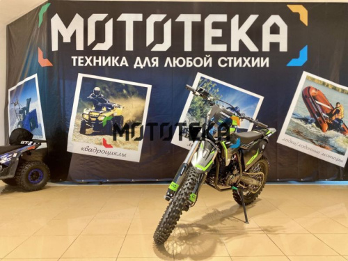 Мотоцикл кроссовый / эндуро OXO (Оксо) Venom 300 (GN-050) зелёный фото 19