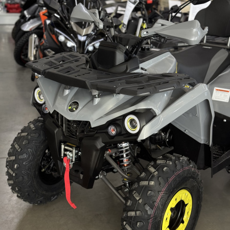 Квадроцикл GLADIATOR (Гладиатор) F200 LUX серый с ПСМ - купить с доставкой, цены в интернет-магазине Мототека