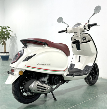 Скутер Motosuper (Мотосупер) Lamocca 49 (125) White - купить с доставкой, по выгодной цене в интернет-магазине Мототека