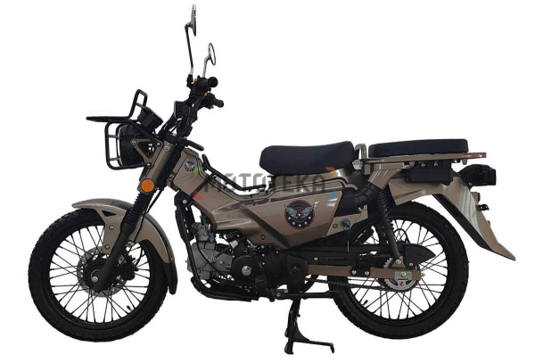 Мопед Мотомир XTRAIL 2 50 (110) коричневый | Мототека