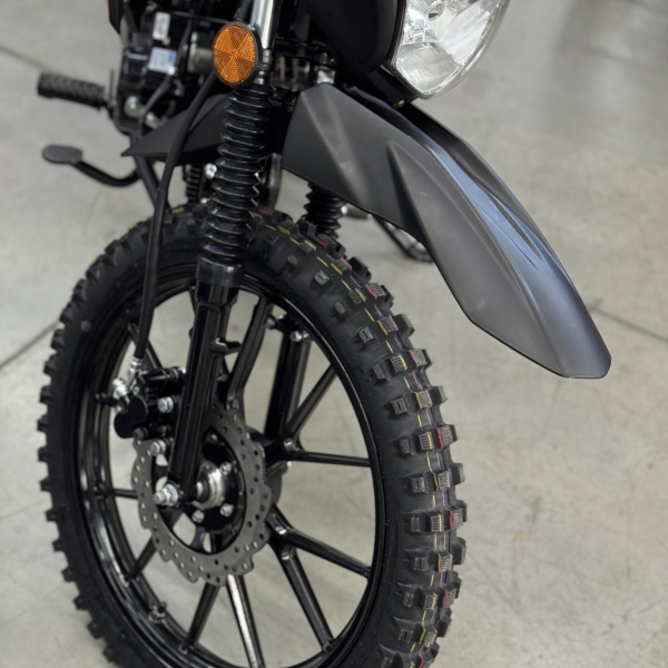 Мопед FXMOTO (ФХМото) RUNNER OFF ROAD 50 (125) чёрный матовый | Мототека
