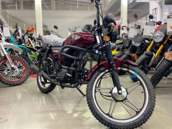 Мопед Racer (Рейсер) RC50 (110) ALPHA M1 бордовый | Мототека