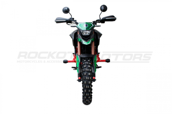 Мотоцикл дорожный ROCKOT (Рокот) HOUND (Хаунд) 250 LUX (зеленый) с ЭПТС | Мототека