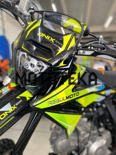 Питбайк Regulmoto (Регулмото) ONIX SPORT черный/зеленый фото 12 Питбайк Regulmoto (Регулмото) ONIX SPORT черный/зеленый фото 12