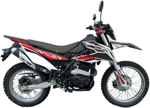 Мотоцикл кроссовый / эндуро Racer (Рейсер) RC300 - GY8K XVR красный с ПТС фото 3