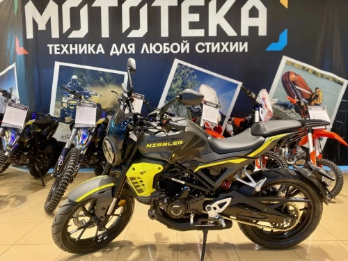 Мотоцикл дорожный Regulmoto (Регулмото) Nibbler серый/жёлтый с ПТС фото 7