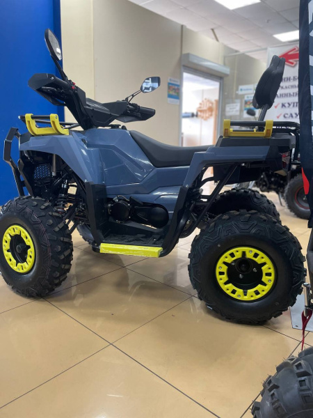 Квадроцикл Мотомир ATV HAMMER 3 TRACKER синий (машинокомплект) | Мототека
